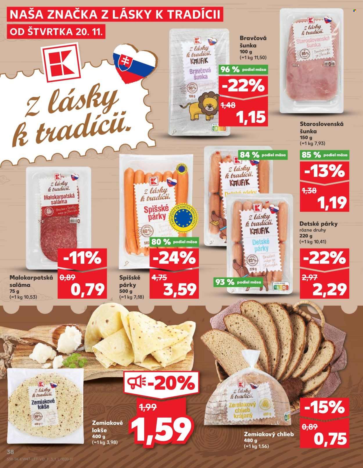 Leták Kaufland - 20.11.2025 - 26.11.2025. Strana 38