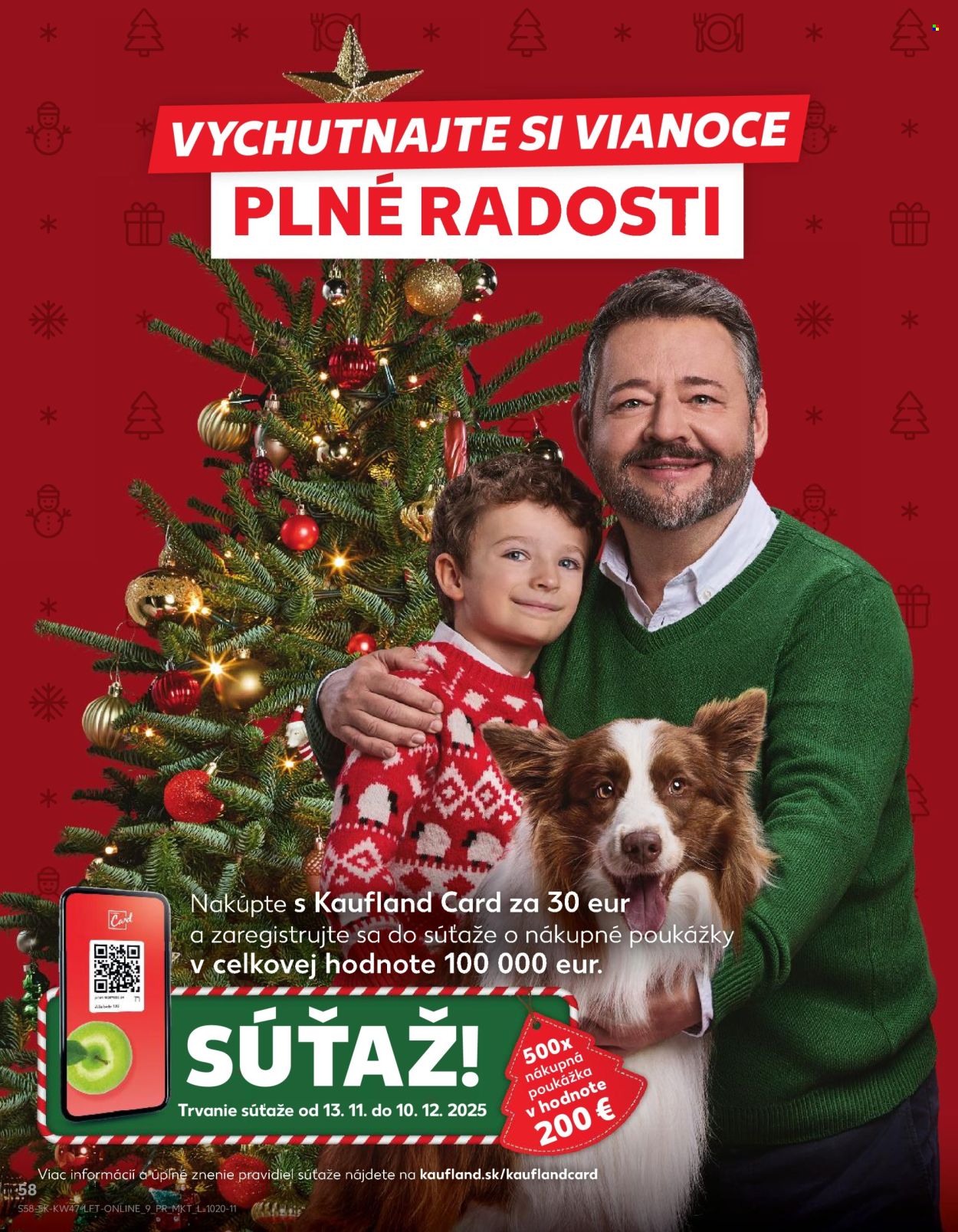 Leták Kaufland - 20.11.2025 - 26.11.2025. Strana 58