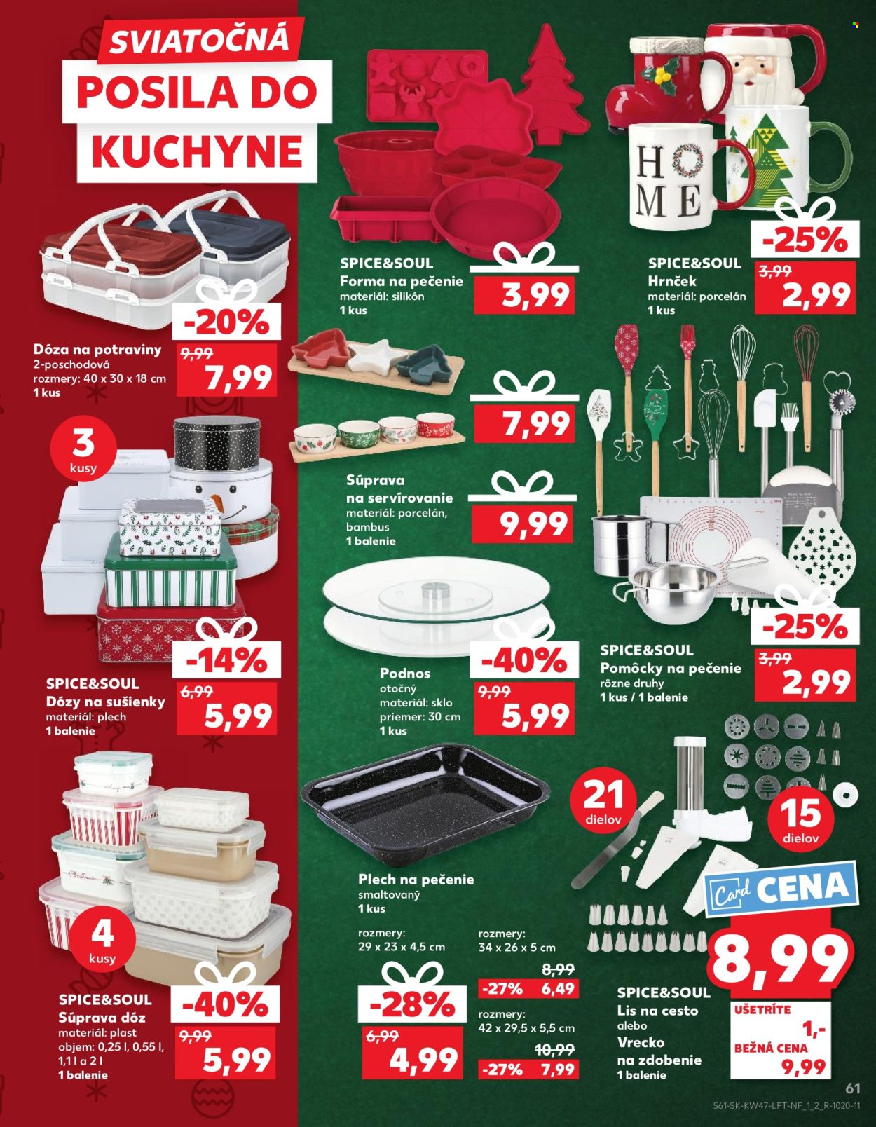 Leták Kaufland - 20.11.2025 - 26.11.2025. Strana 61