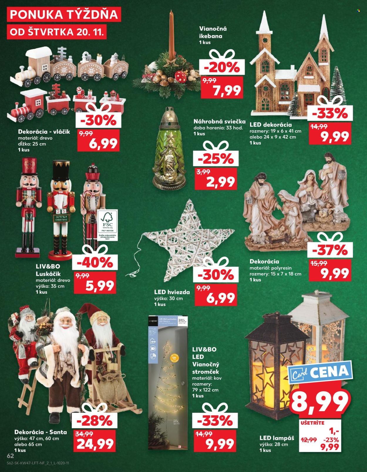 Leták Kaufland - 20.11.2025 - 26.11.2025. Strana 62
