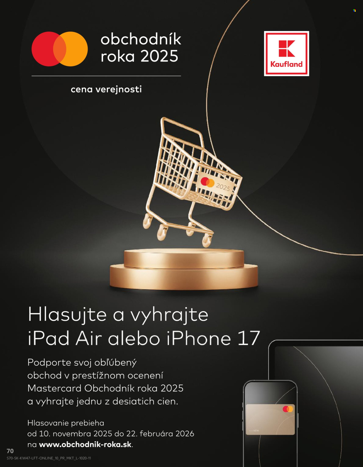 Leták Kaufland - 20.11.2025 - 26.11.2025. Strana 70