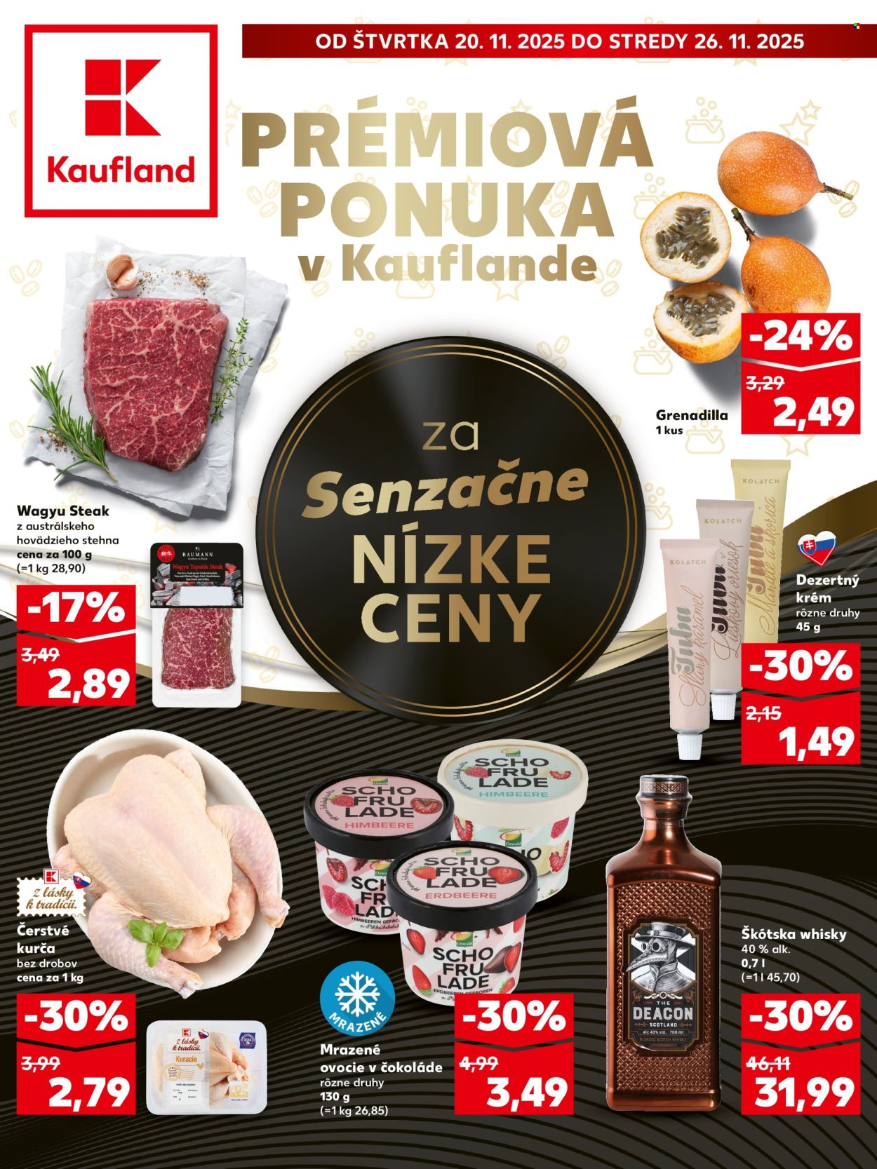 Leták Kaufland - 20.11.2025 - 26.11.2025. Strana 1
