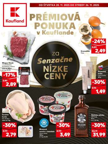 Leták Kaufland - 20.11.2025 - 26.11.2025.