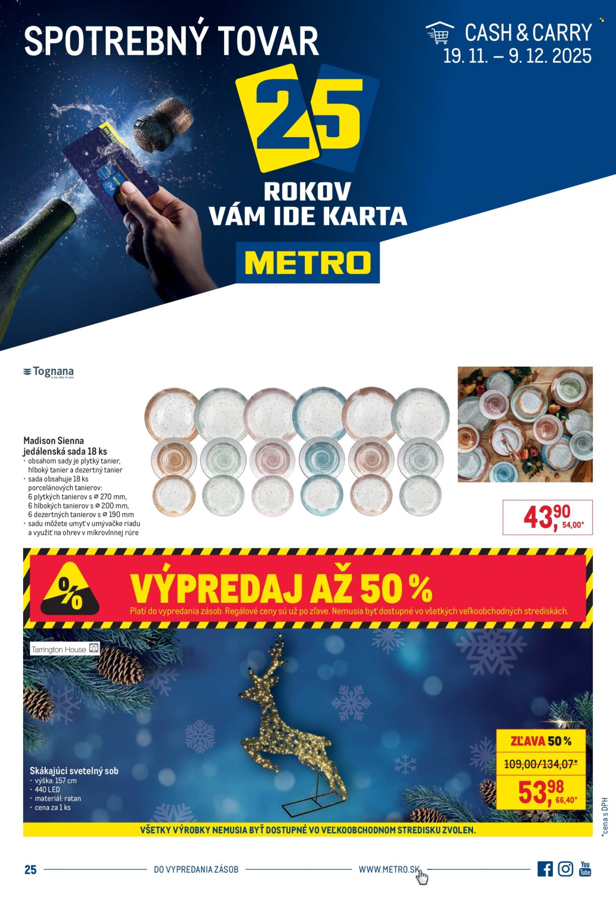 Leták Metro - 19.11.2025 - 9.12.2025. Strana 1