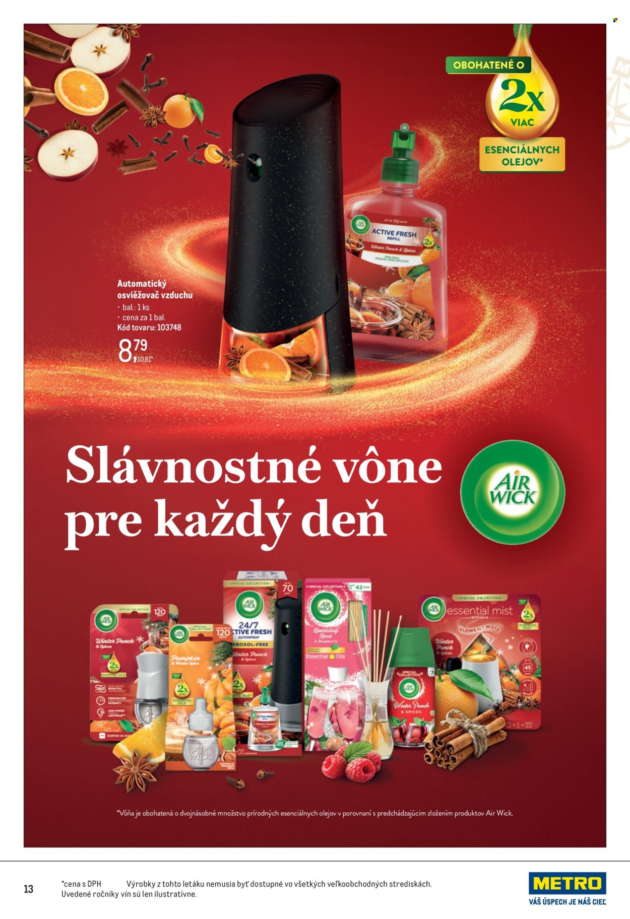 Leták Metro - 19.11.2025 - 31.12.2025. Strana 13