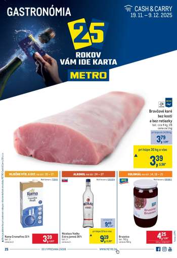 Leták Metro - 19.11.2025 - 9.12.2025.