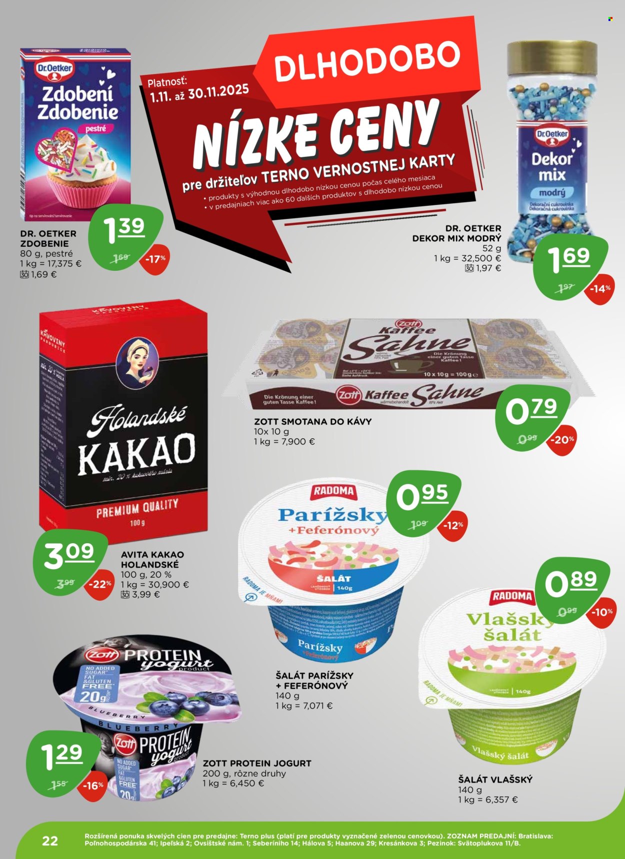 Leták Terno - 20.11.2025 - 26.11.2025. Strana 22