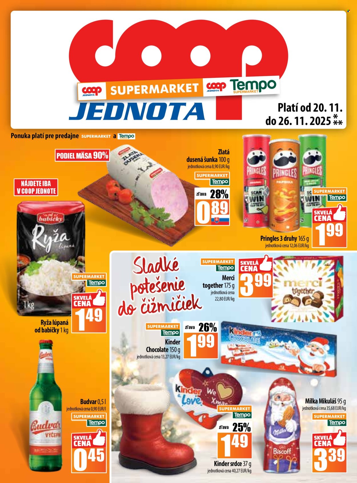Leták COOP Jednota - 20.11.2025 - 26.11.2025. Strana 15