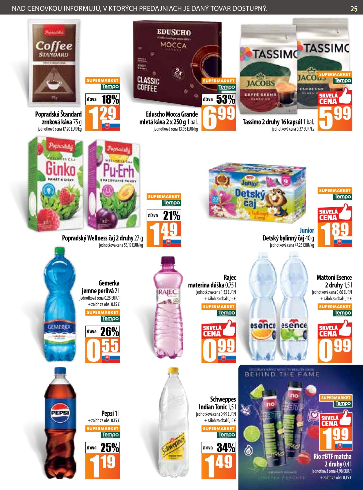 Leták COOP Jednota - 20.11.2025 - 26.11.2025. Strana 25