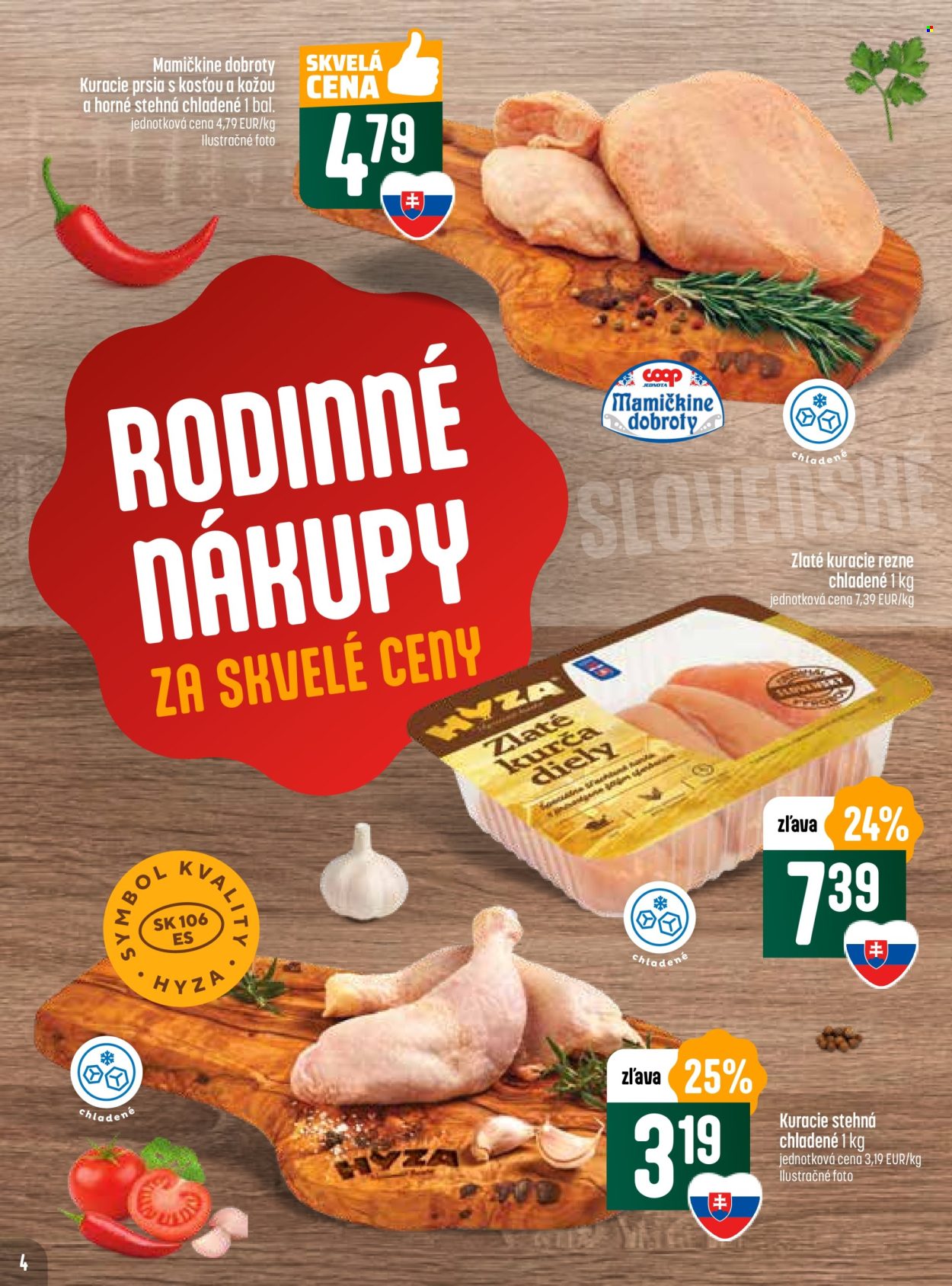 Leták COOP Jednota - 20.11.2025 - 26.11.2025. Strana 4