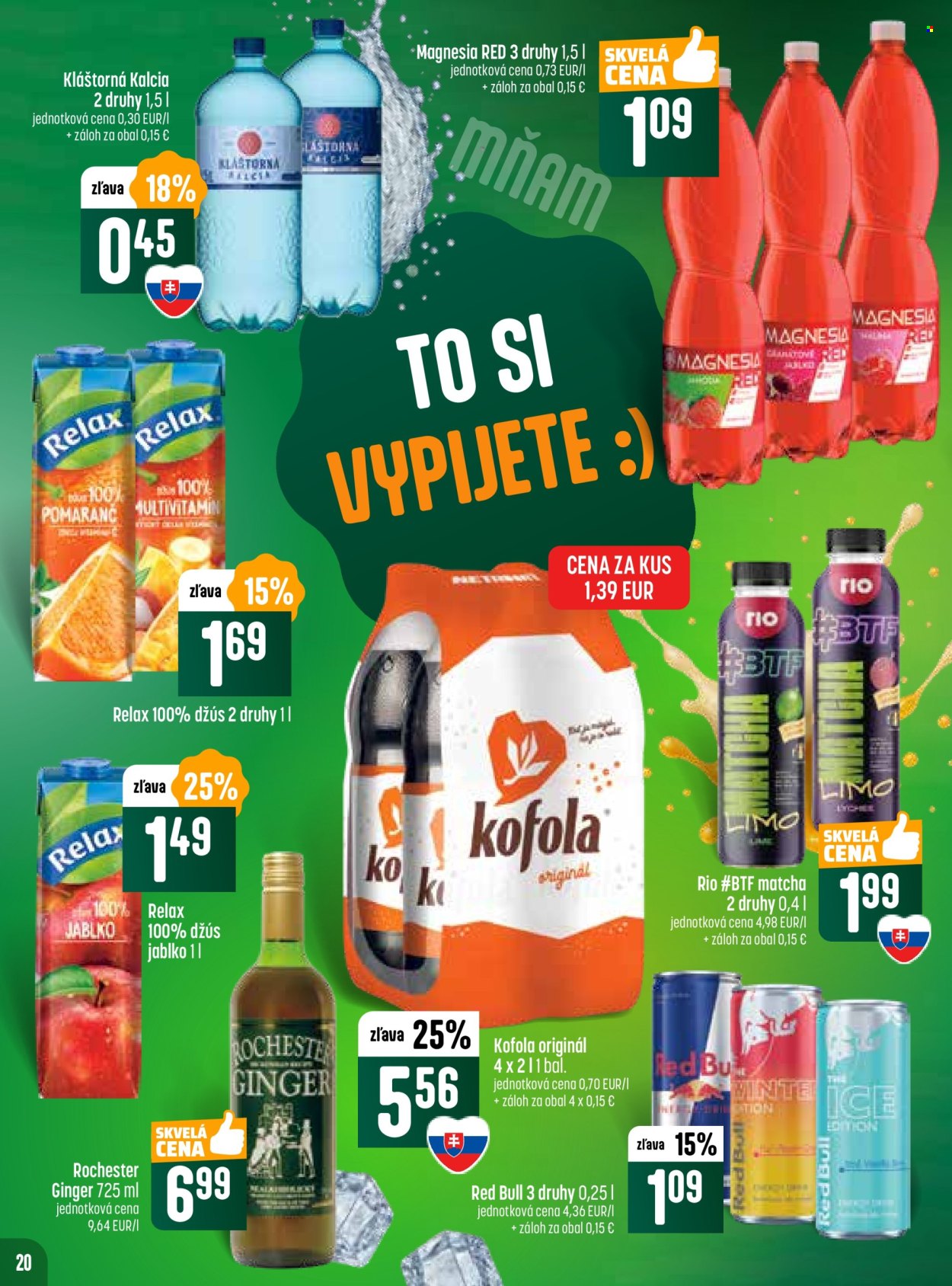 Leták COOP Jednota - 20.11.2025 - 26.11.2025. Strana 20