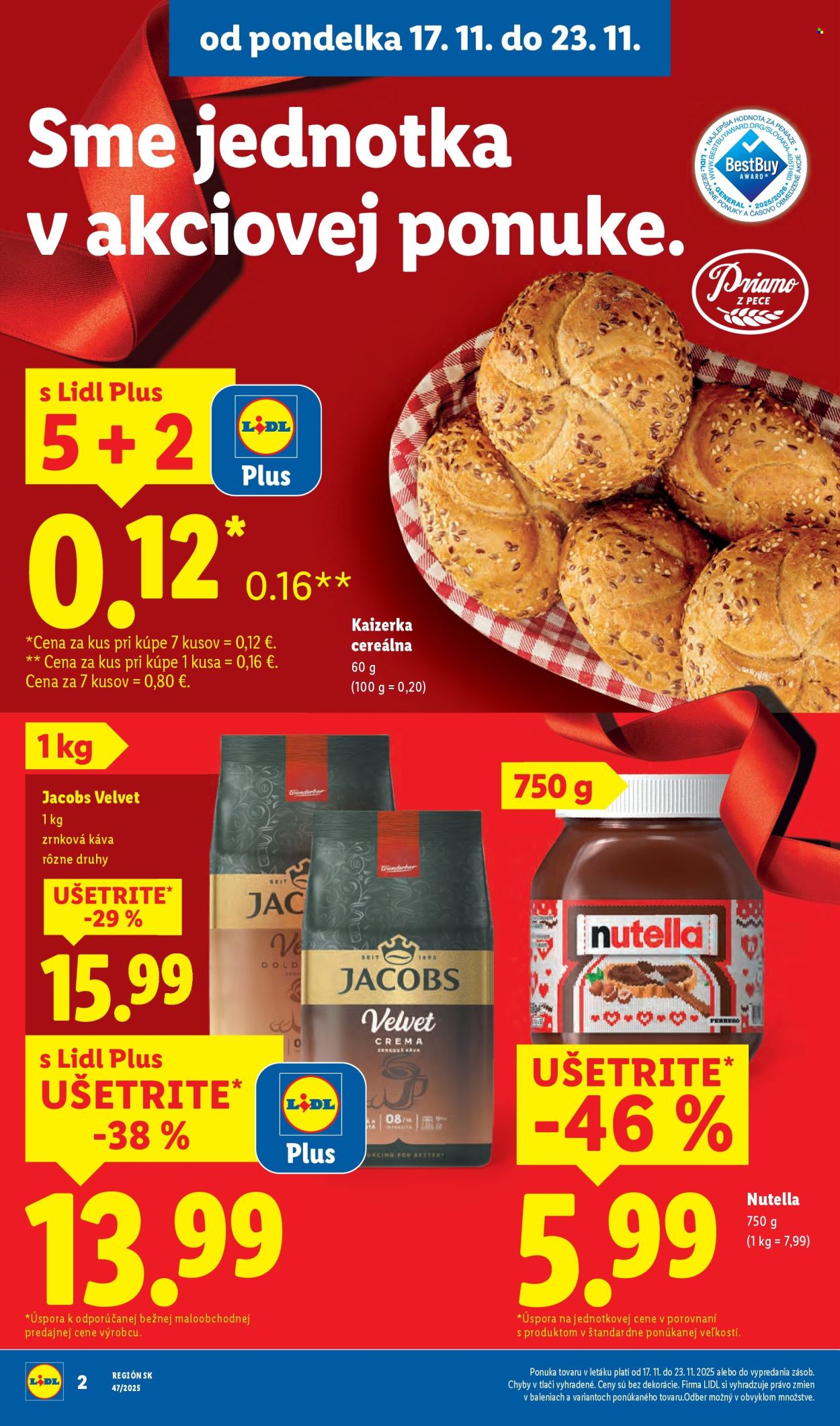Leták Lidl - 20.11.2025 - 23.11.2025. Strana 4