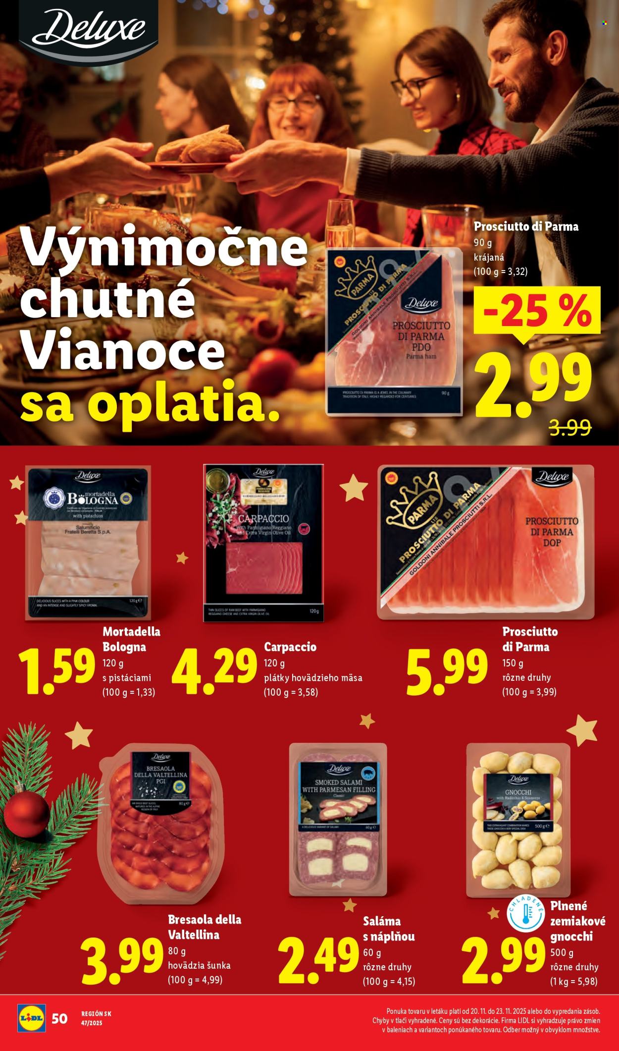 Leták Lidl - 20.11.2025 - 23.11.2025. Strana 18