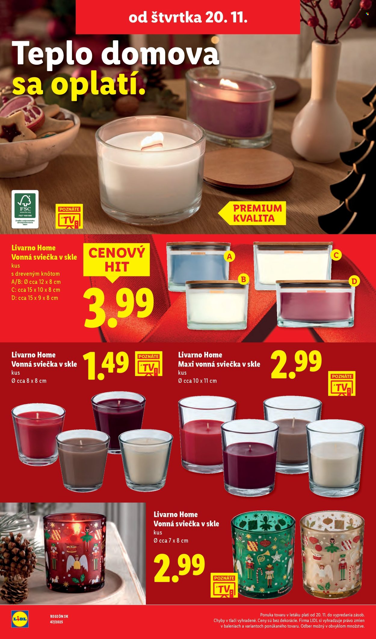 Leták Lidl - 20.11.2025 - 23.11.2025. Strana 42
