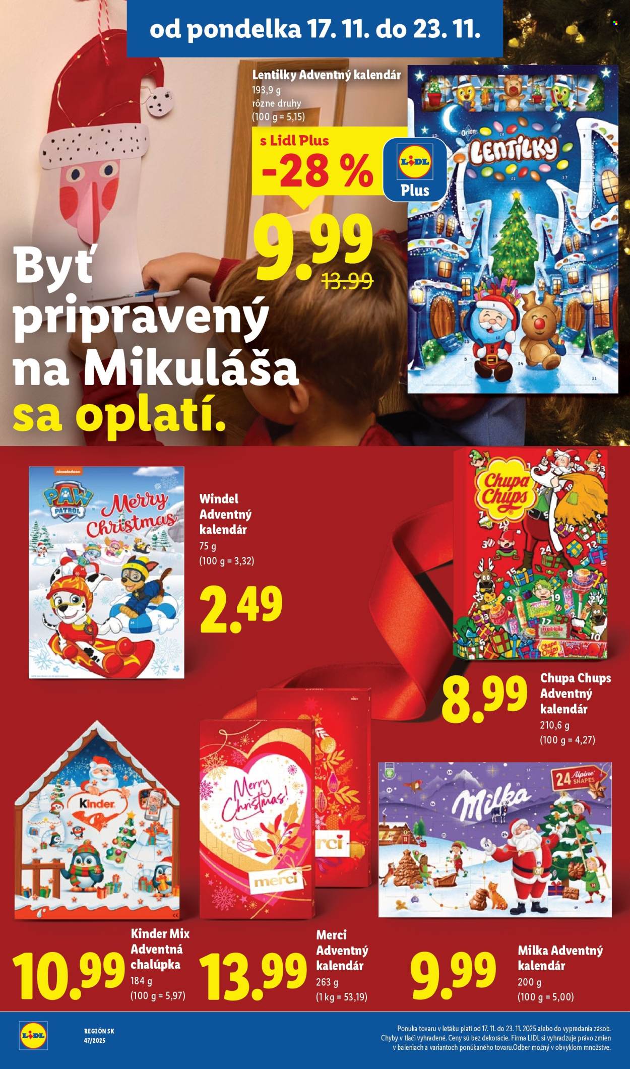 Leták Lidl - 20.11.2025 - 23.11.2025. Strana 62