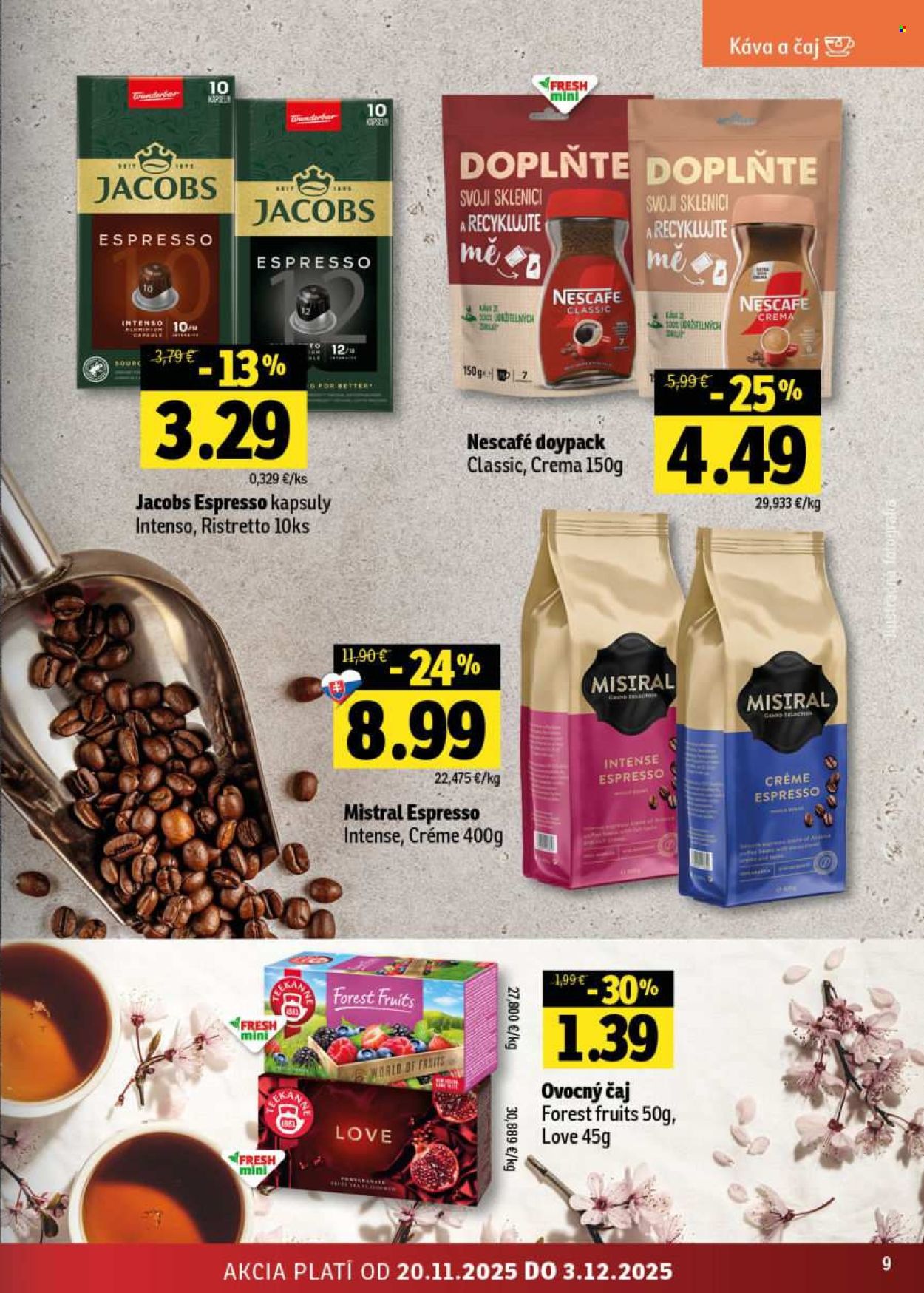 Leták FRESH - 20.11.2025 - 3.12.2025. Strana 9