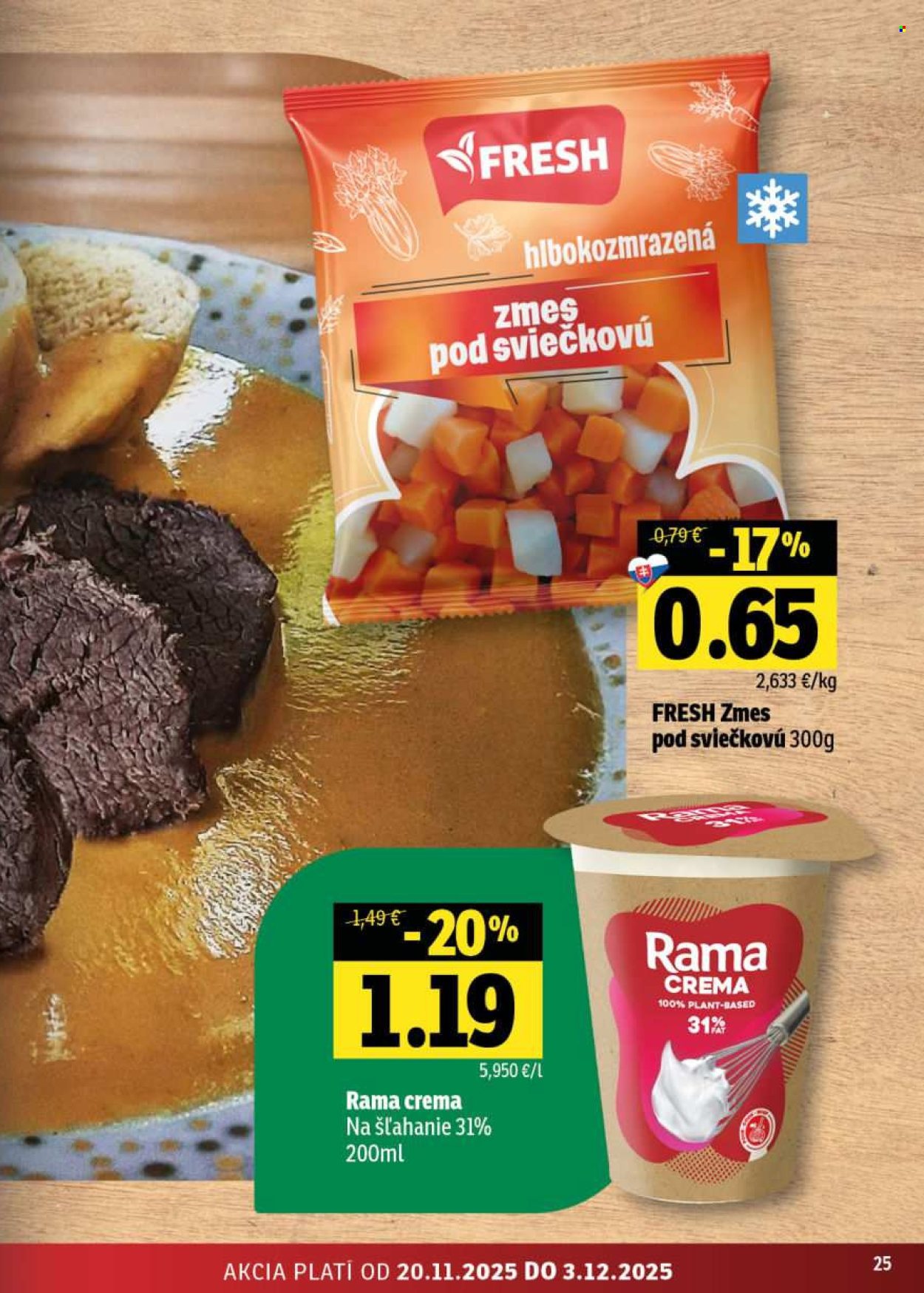 Leták FRESH - 20.11.2025 - 3.12.2025. Strana 25
