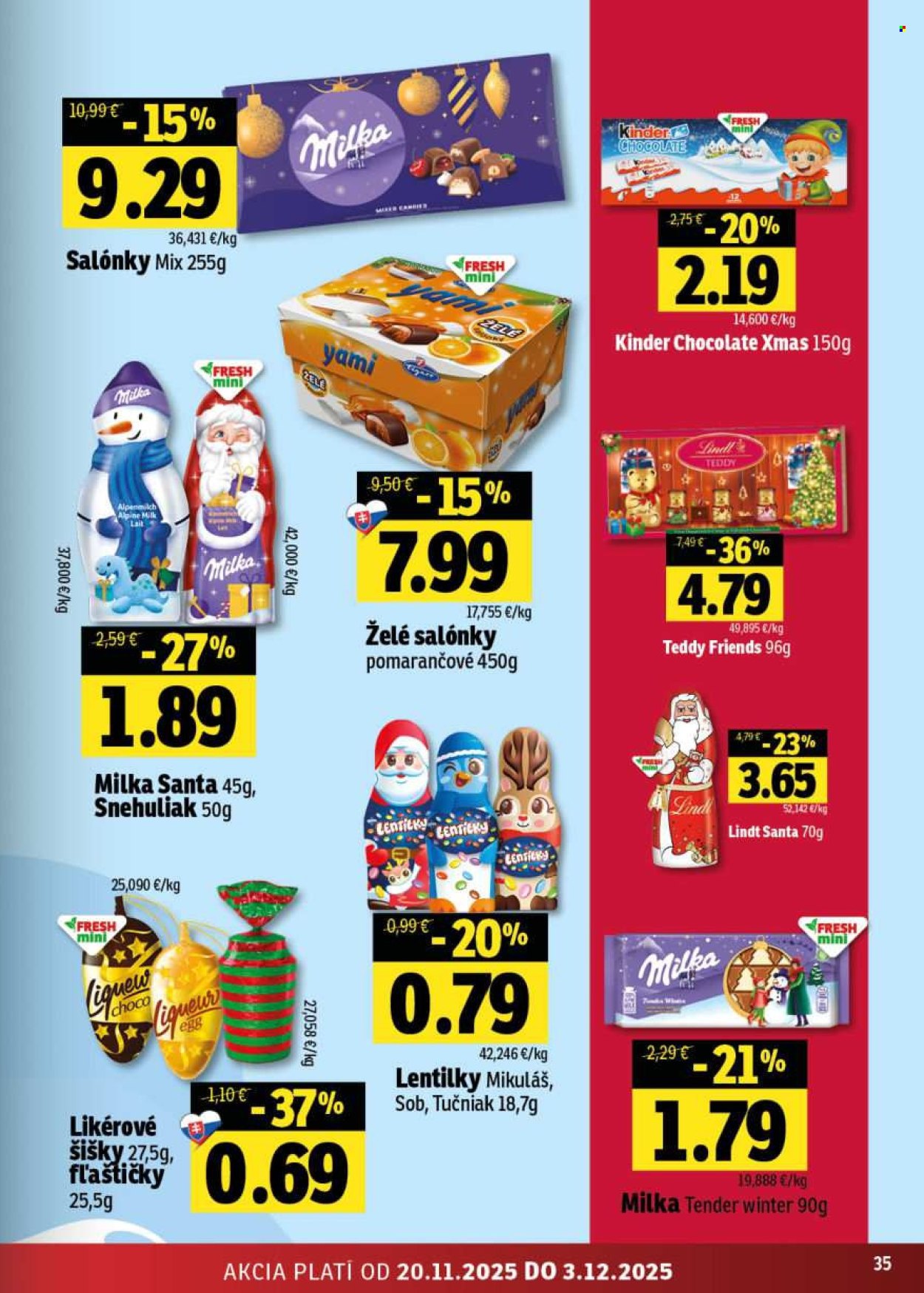 Leták FRESH - 20.11.2025 - 3.12.2025. Strana 35