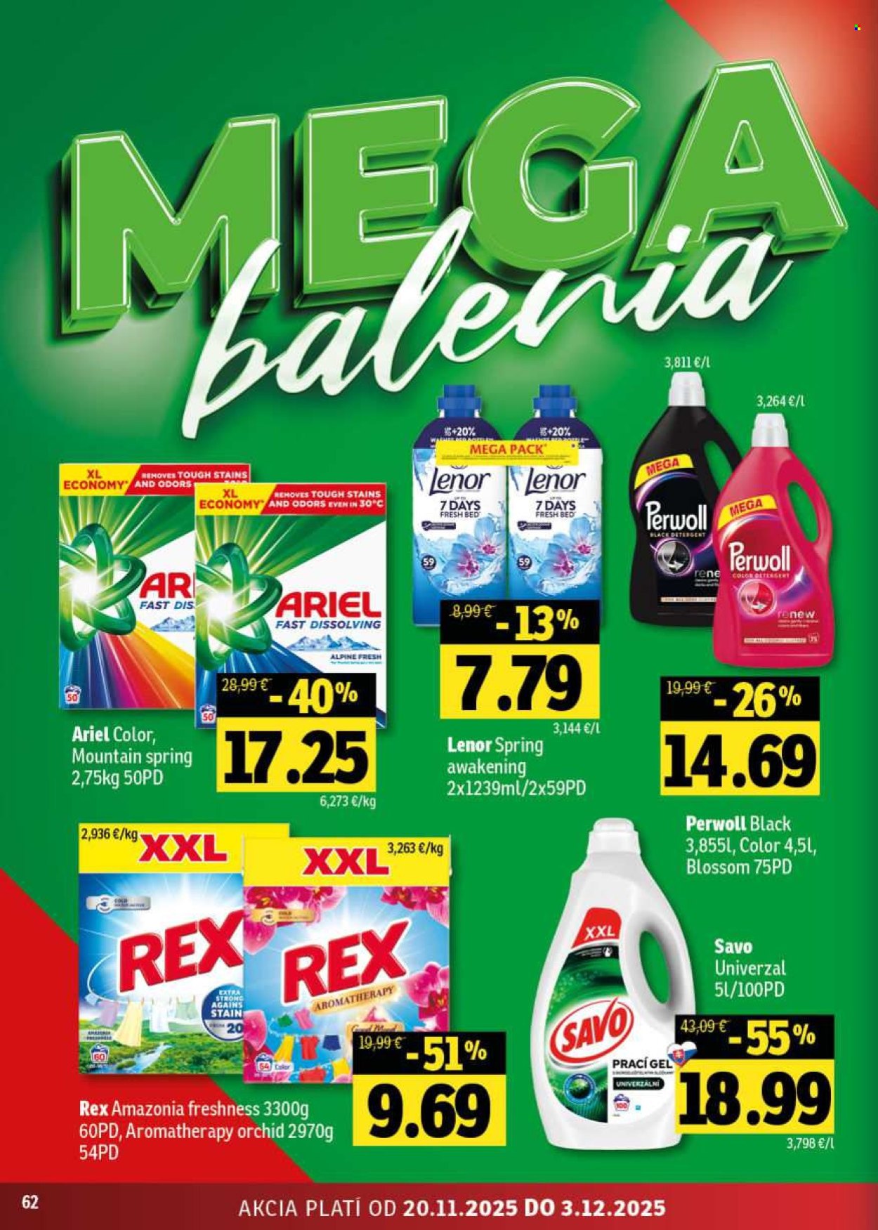 Leták FRESH - 20.11.2025 - 3.12.2025. Strana 62