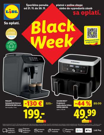 Leták Lidl - 21.11.2025 - 30.11.2025.
