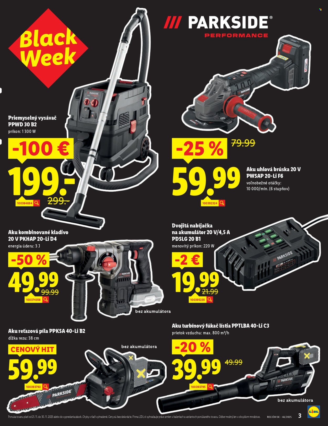 Leták Lidl - 21.11.2025 - 30.11.2025. Strana 3
