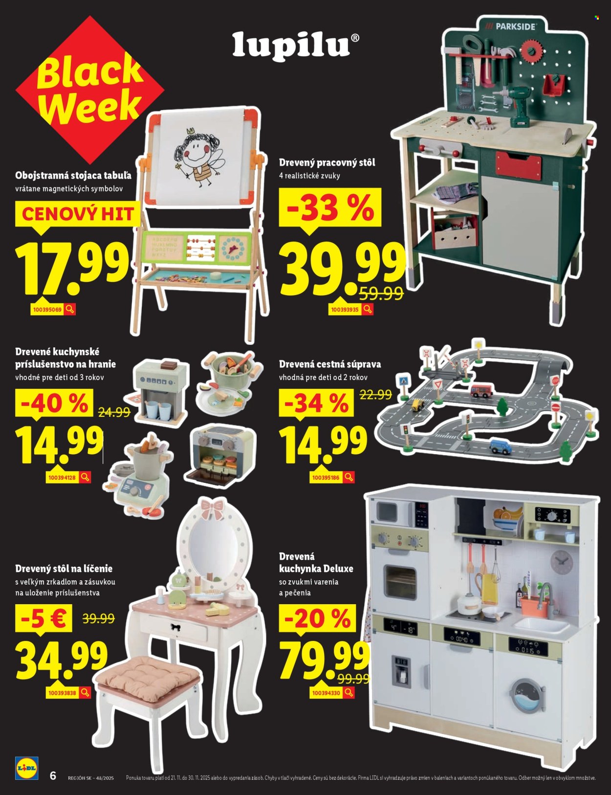 Leták Lidl - 21.11.2025 - 30.11.2025. Strana 6