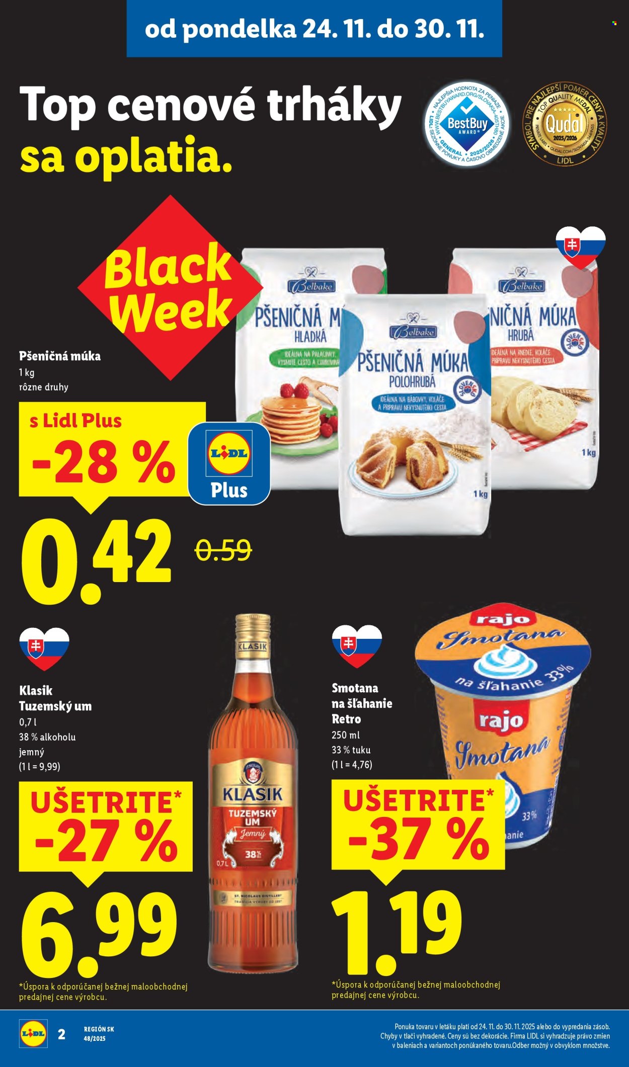 Leták Lidl - 24.11.2025 - 30.11.2025. Strana 2