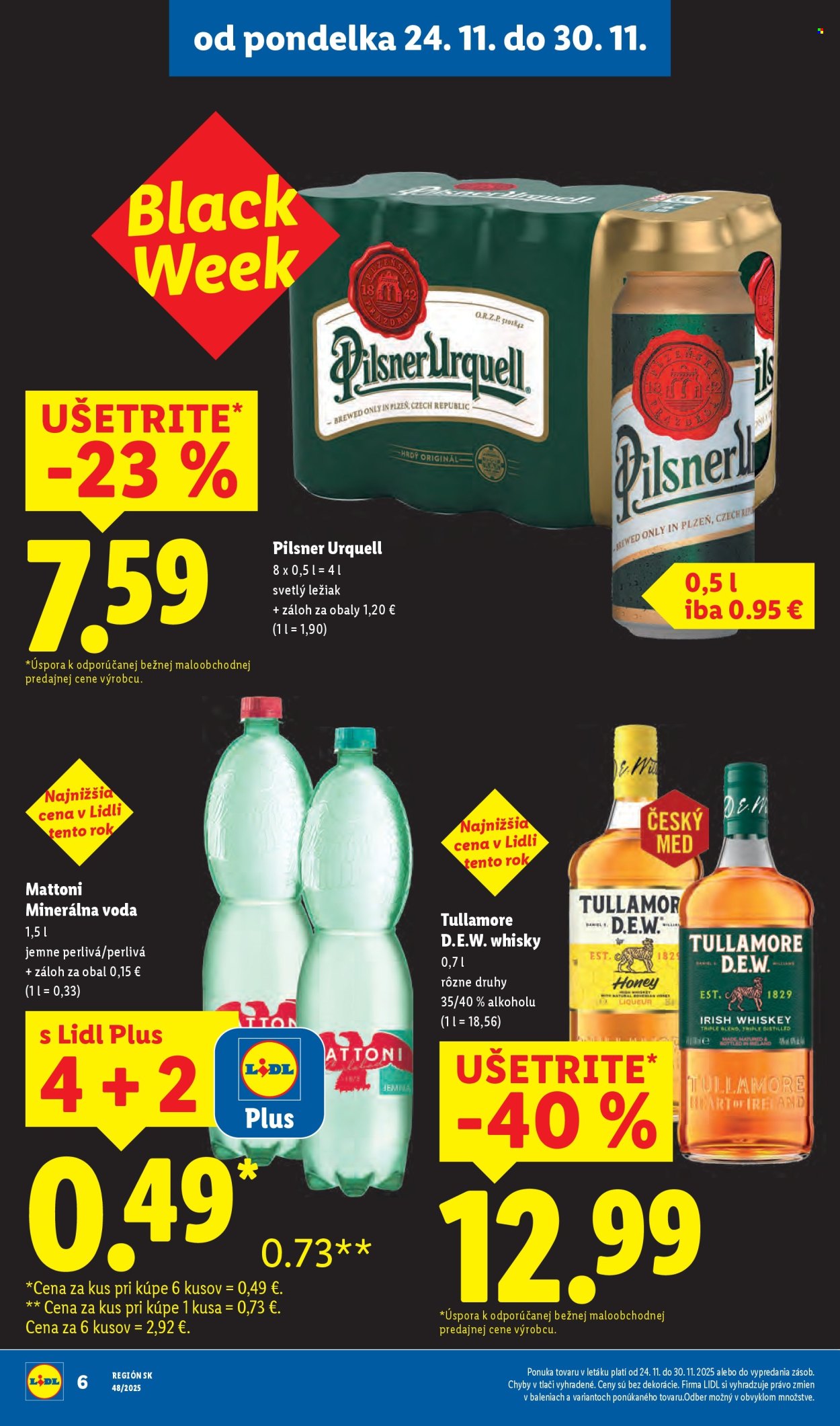 Leták Lidl - 24.11.2025 - 30.11.2025. Strana 6