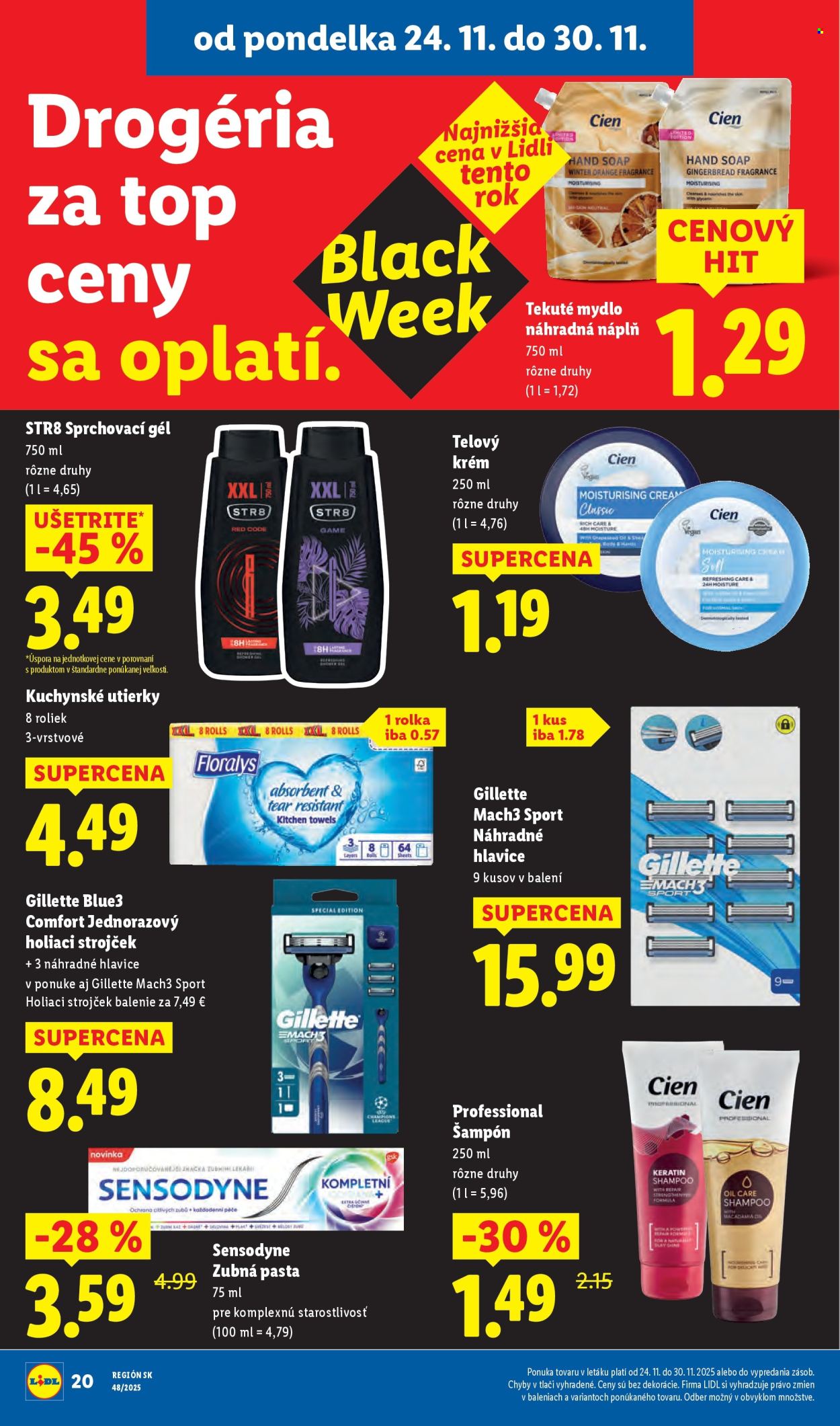 Leták Lidl - 24.11.2025 - 30.11.2025. Strana 22
