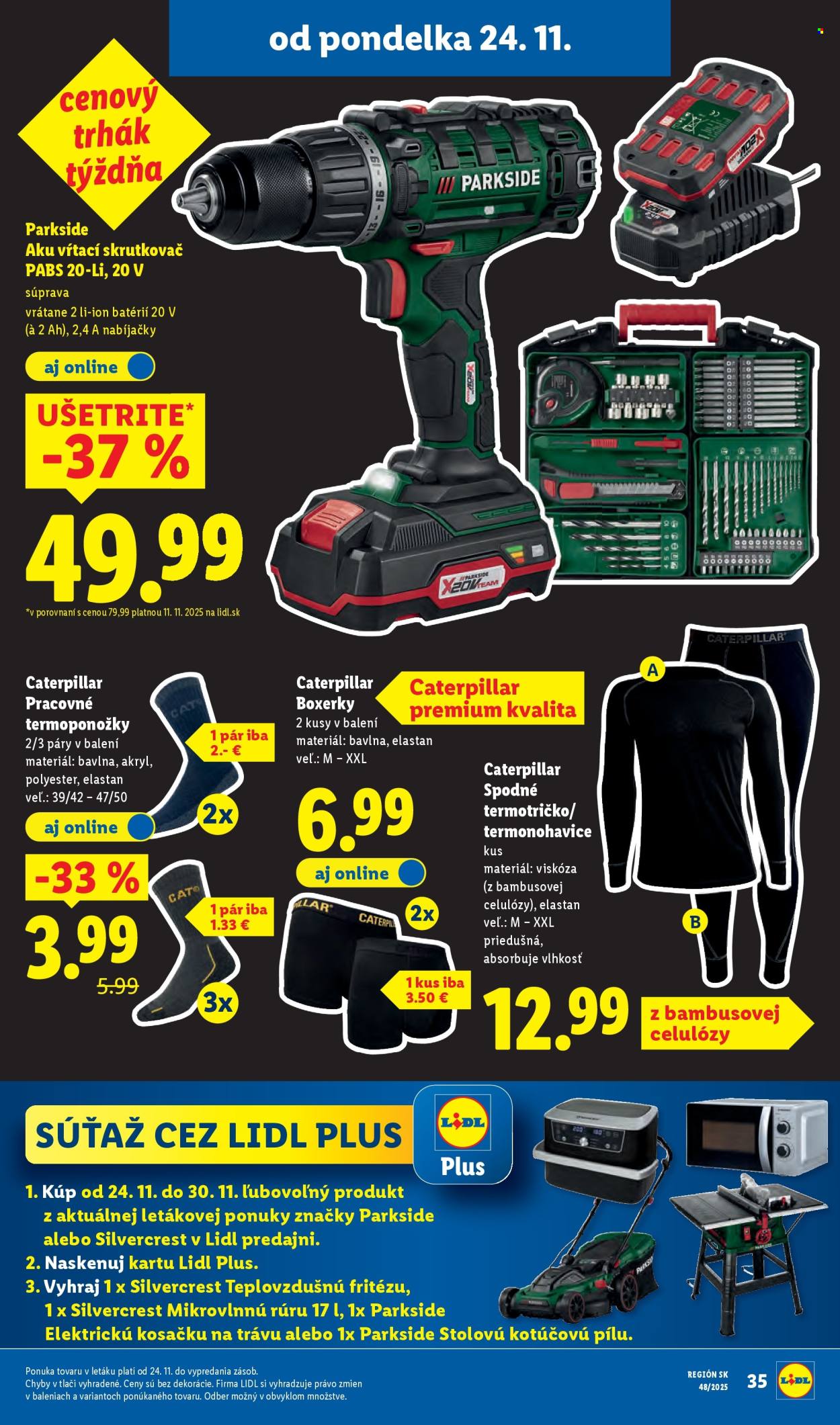 Leták Lidl - 24.11.2025 - 30.11.2025. Strana 41