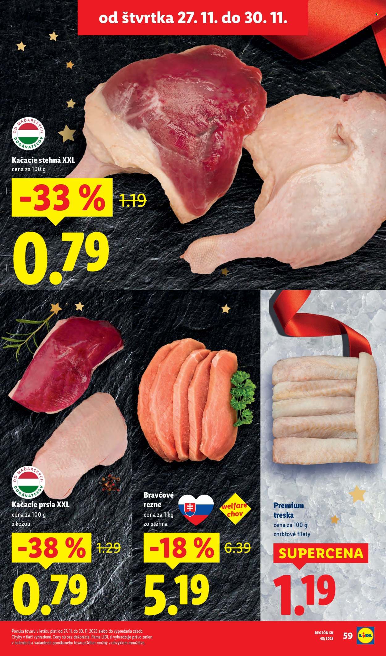 Leták Lidl - 24.11.2025 - 30.11.2025. Strana 59