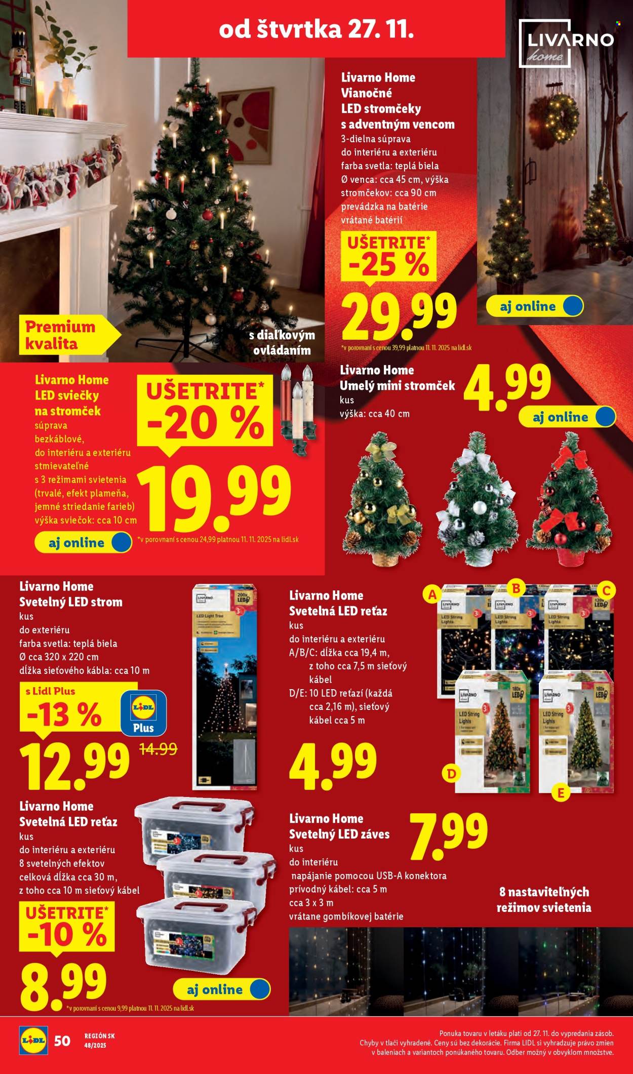 Leták Lidl - 24.11.2025 - 30.11.2025. Strana 72