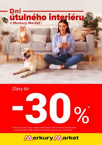 Leták Merkury Market - 22.11.2025 - 30.11.2025.