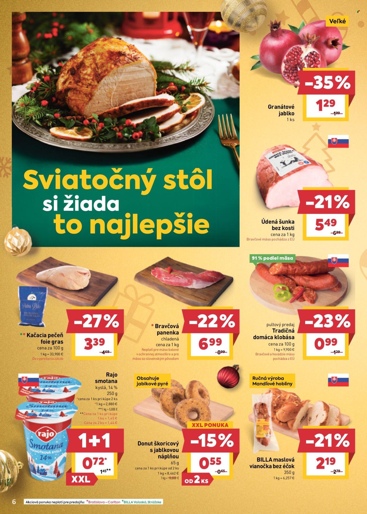 Leták Billa - 26.11.2025 - 2.12.2025. Strana 6