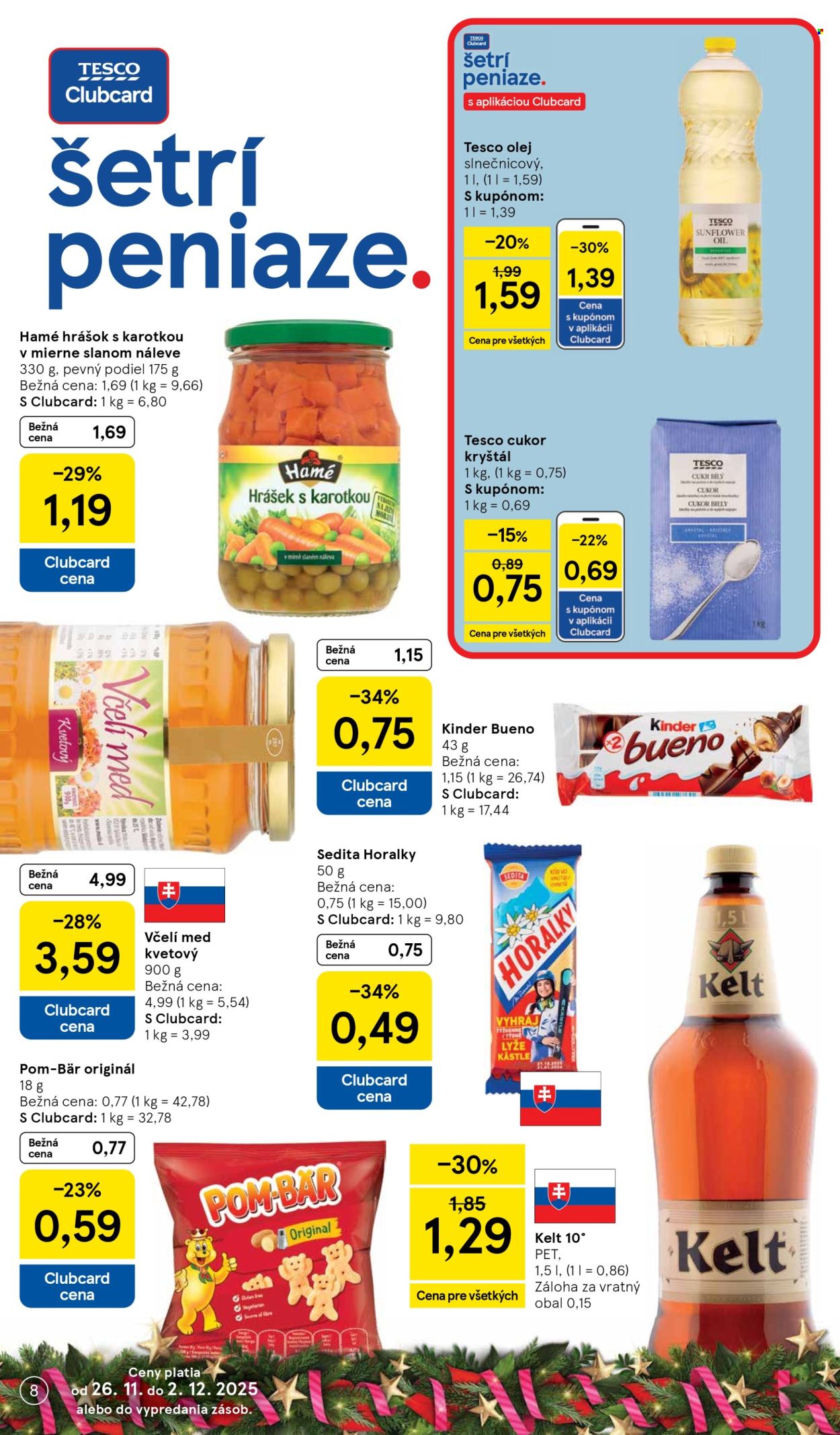 Leták TESCO - 26.11.2025 - 2.12.2025. Strana 8
