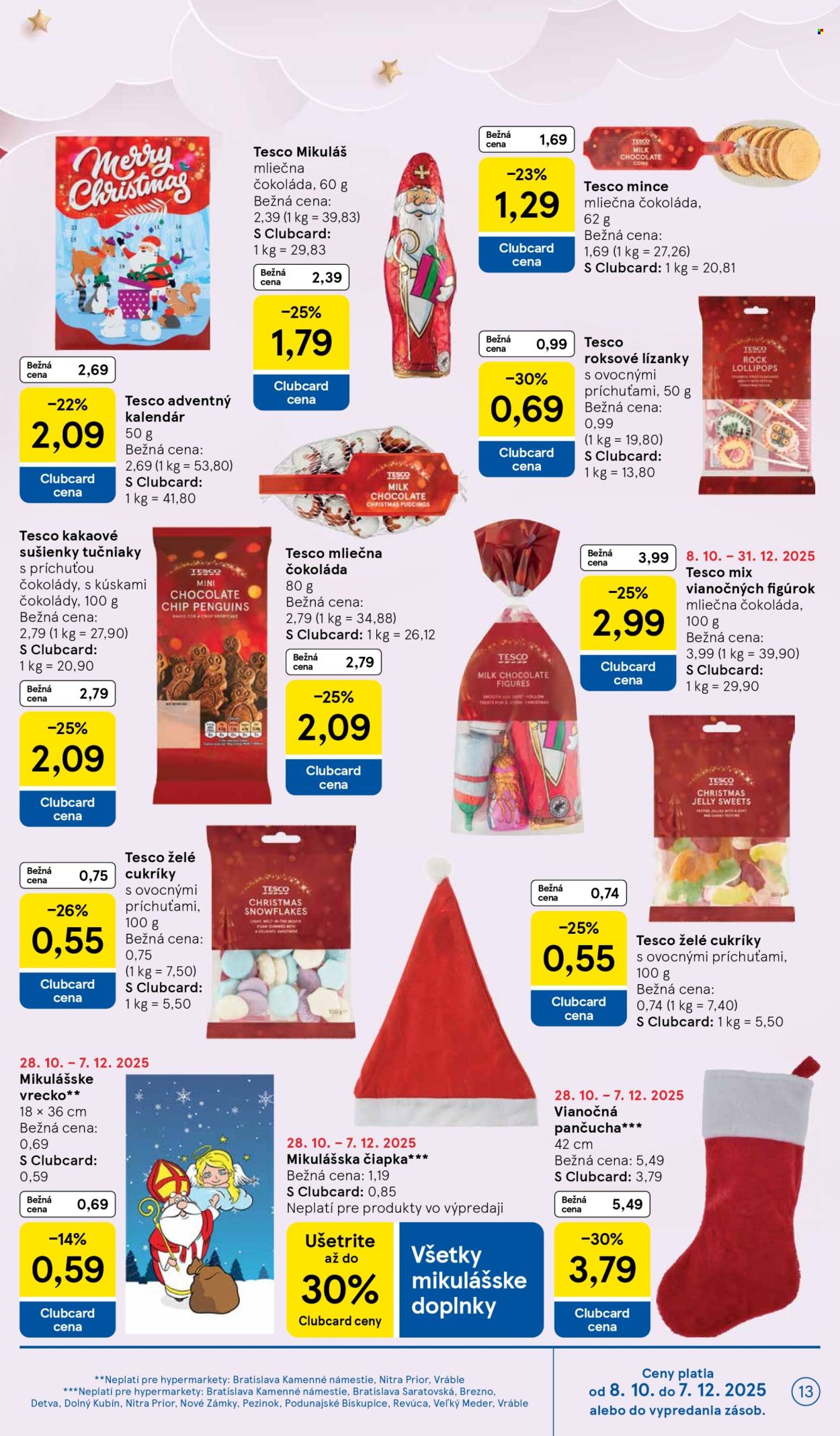 Leták TESCO - 26.11.2025 - 2.12.2025. Strana 13