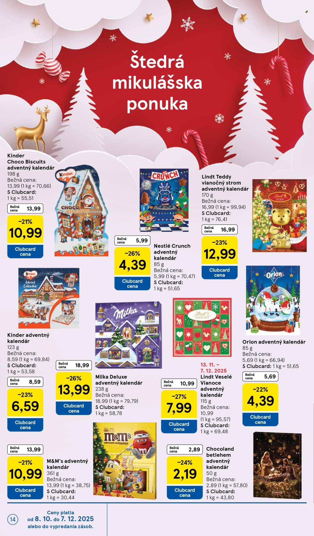 Leták TESCO - 26.11.2025 - 2.12.2025. Strana 14