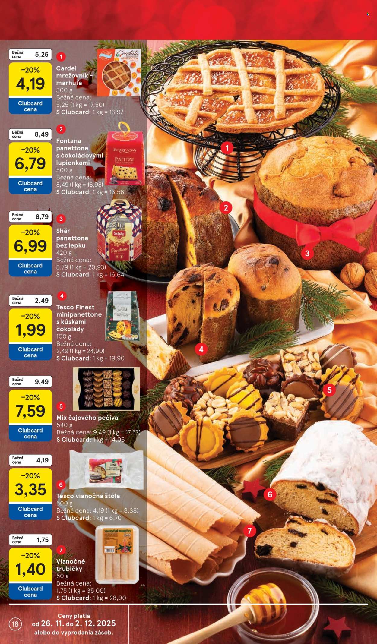 Leták TESCO - 26.11.2025 - 2.12.2025. Strana 18