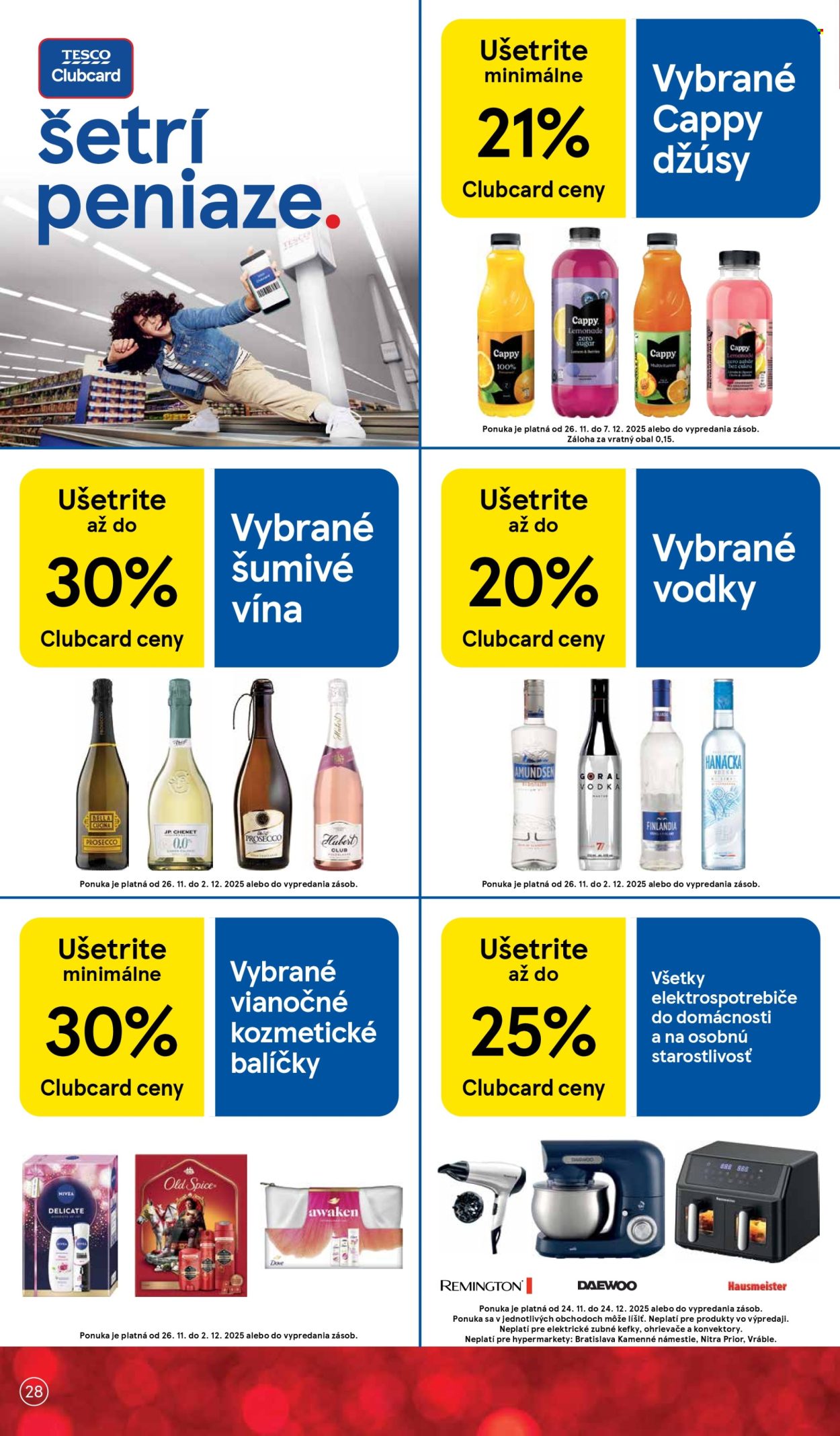 Leták TESCO - 26.11.2025 - 2.12.2025. Strana 28