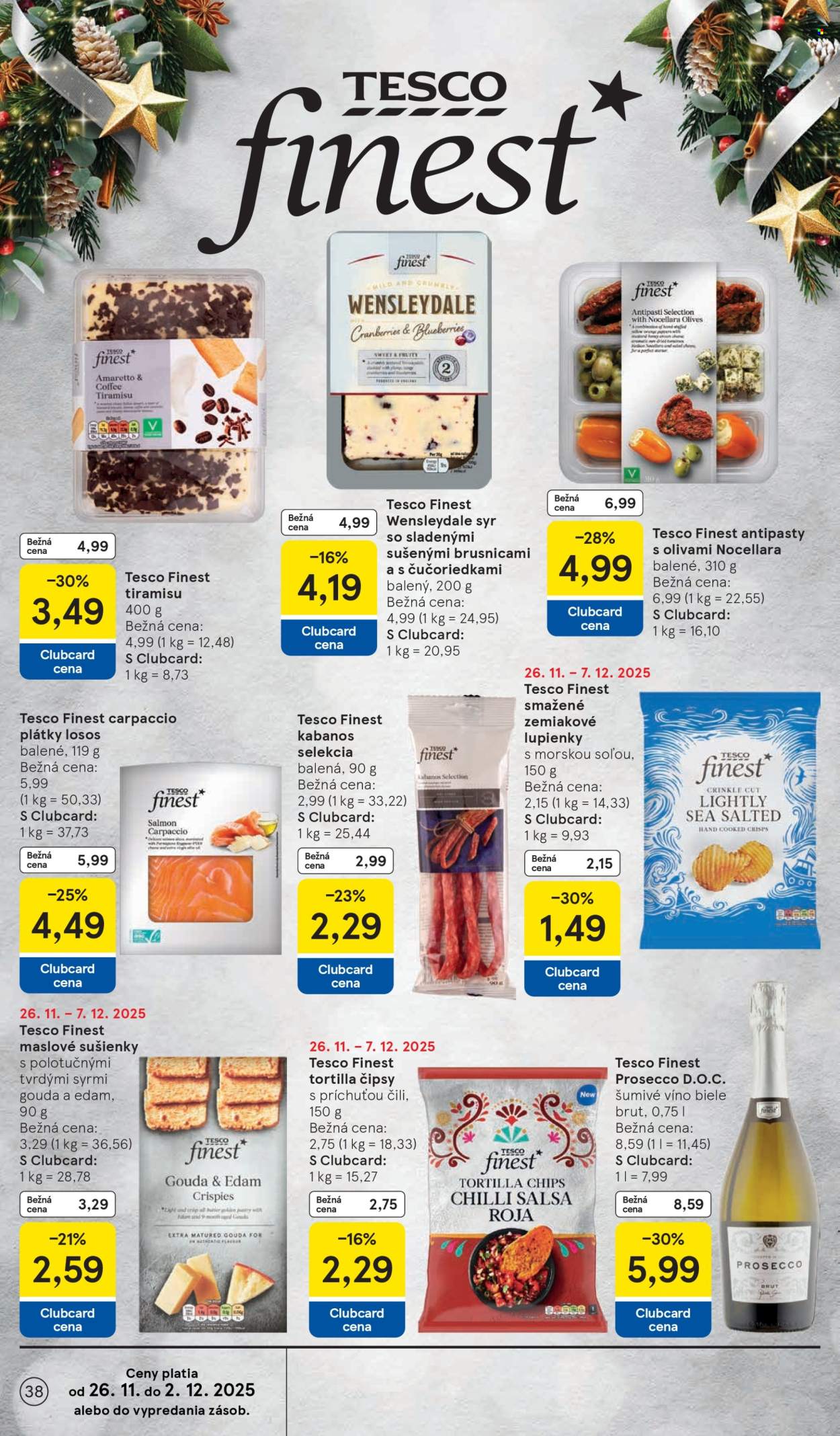 Leták TESCO - 26.11.2025 - 2.12.2025. Strana 38