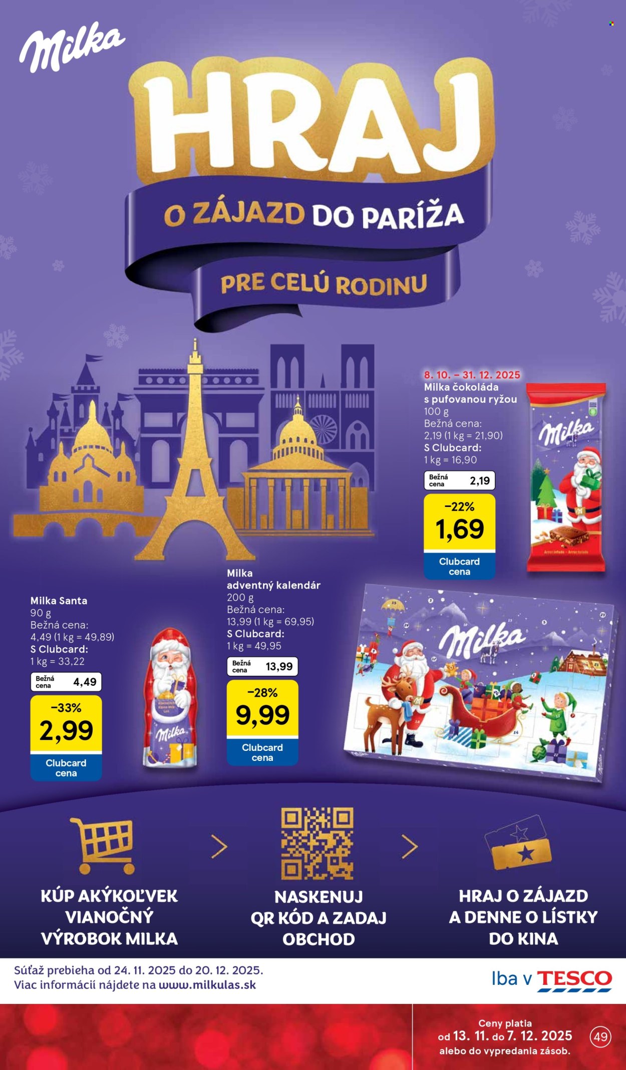 Leták TESCO - 26.11.2025 - 2.12.2025. Strana 49