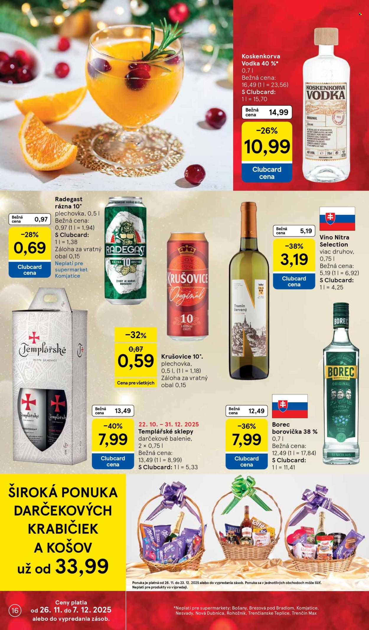 Leták TESCO supermarket - 26.11.2025 - 2.12.2025. Strana 16