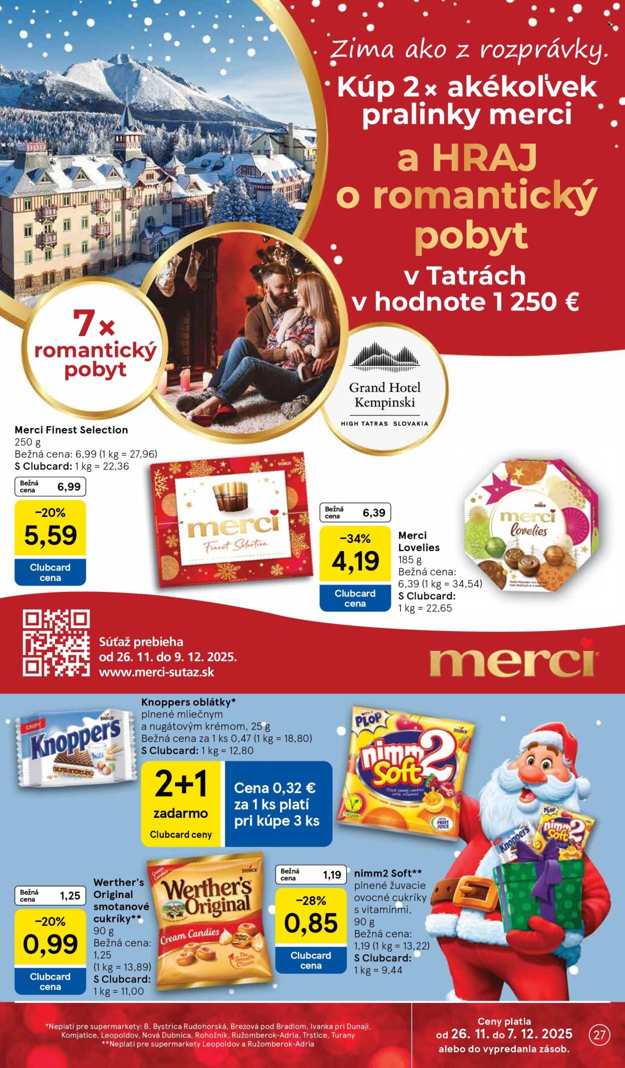 Leták TESCO supermarket - 26.11.2025 - 2.12.2025. Strana 27