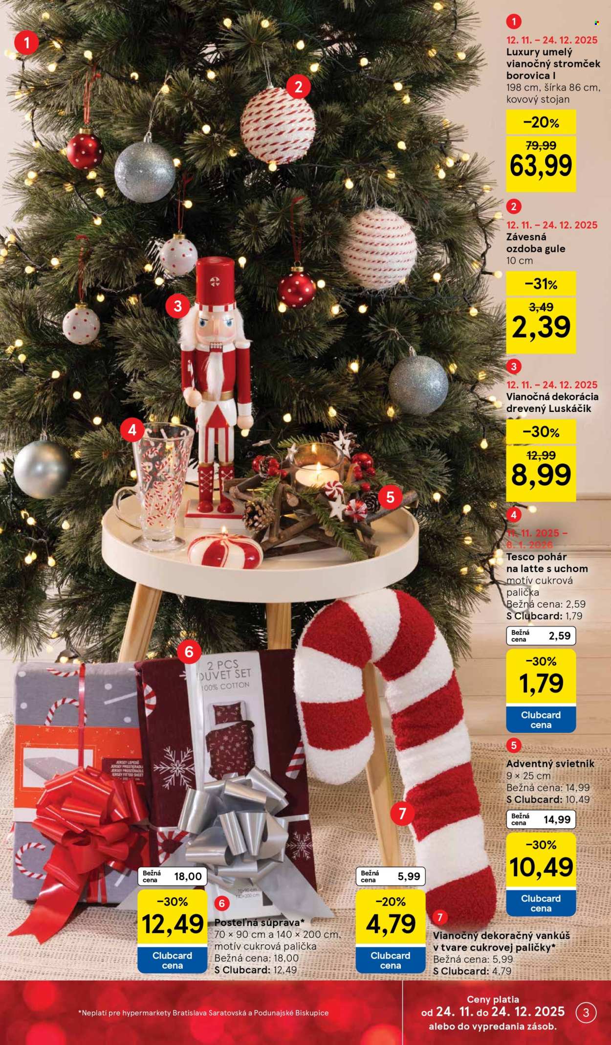 Leták TESCO hypermarket - 24.11.2025 - 26.12.2025. Strana 3