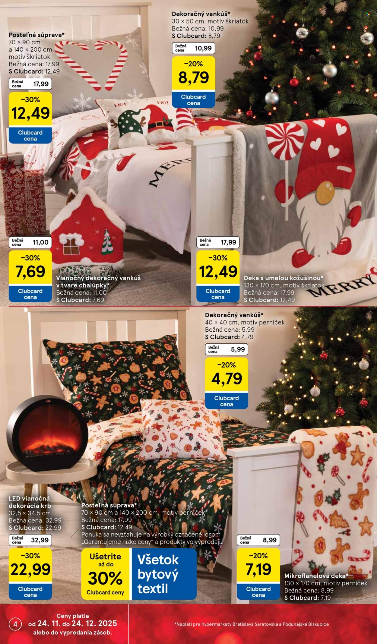 Leták TESCO hypermarket - 24.11.2025 - 26.12.2025. Strana 4