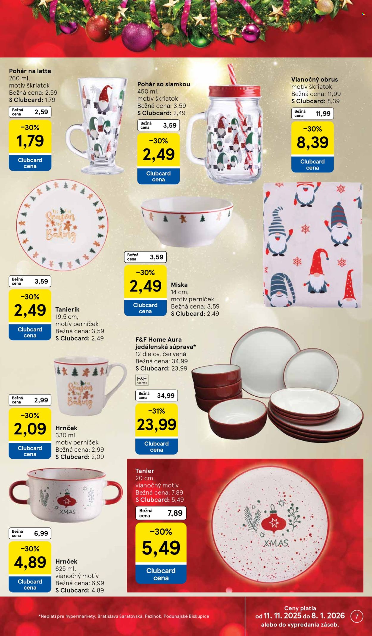 Leták TESCO hypermarket - 24.11.2025 - 26.12.2025. Strana 7