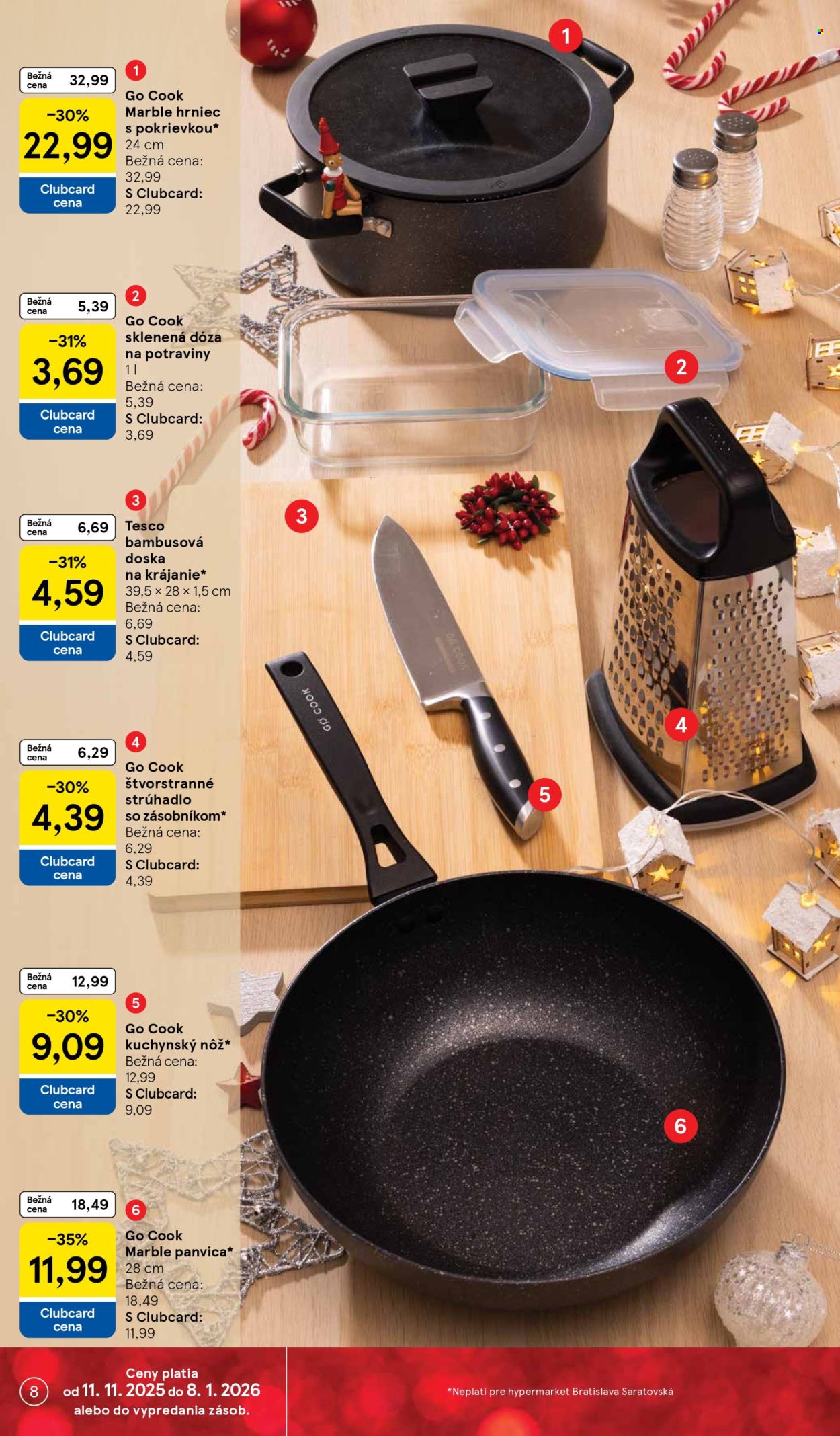 Leták TESCO hypermarket - 24.11.2025 - 26.12.2025. Strana 8