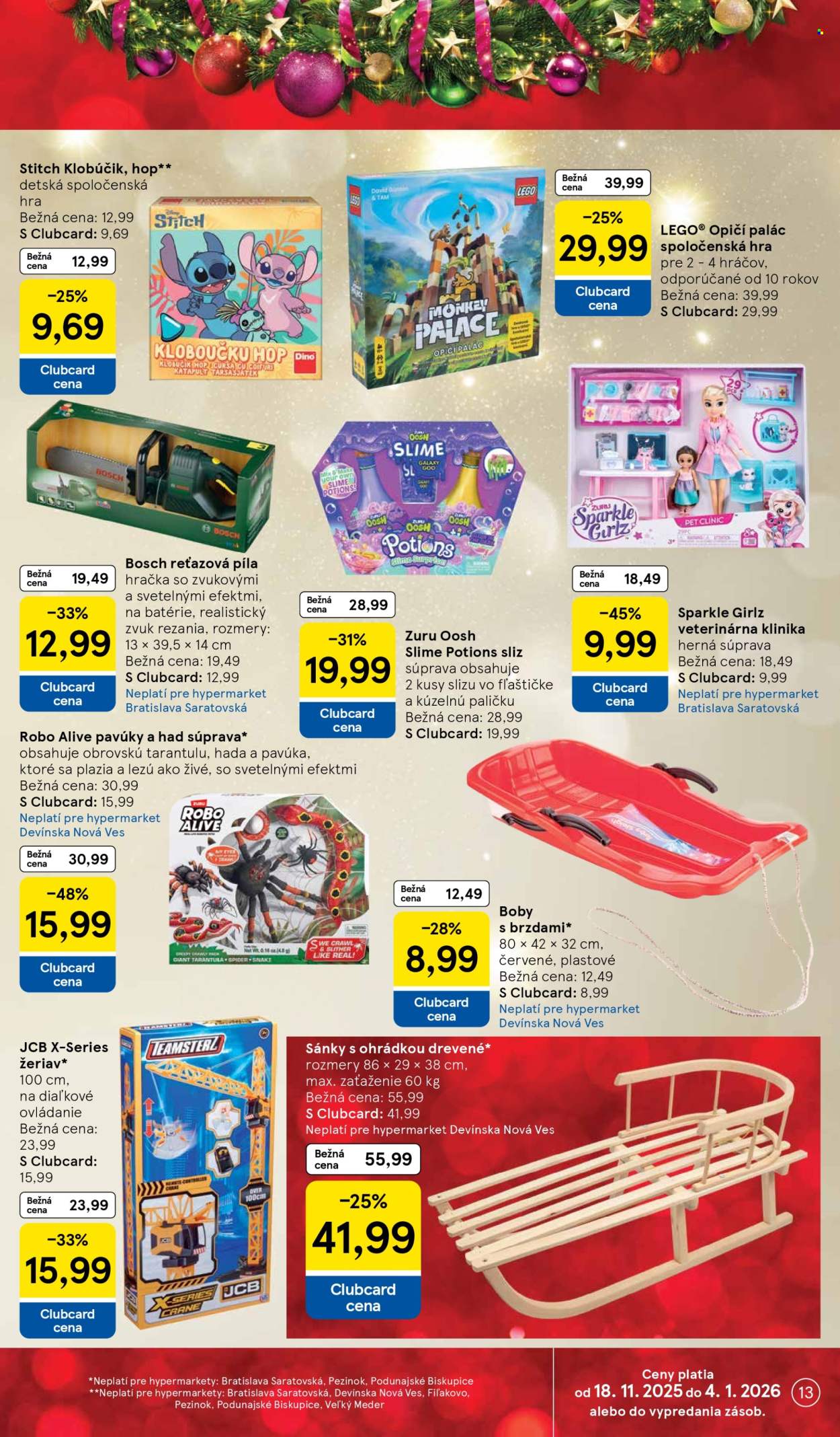 Leták TESCO hypermarket - 24.11.2025 - 26.12.2025. Strana 13