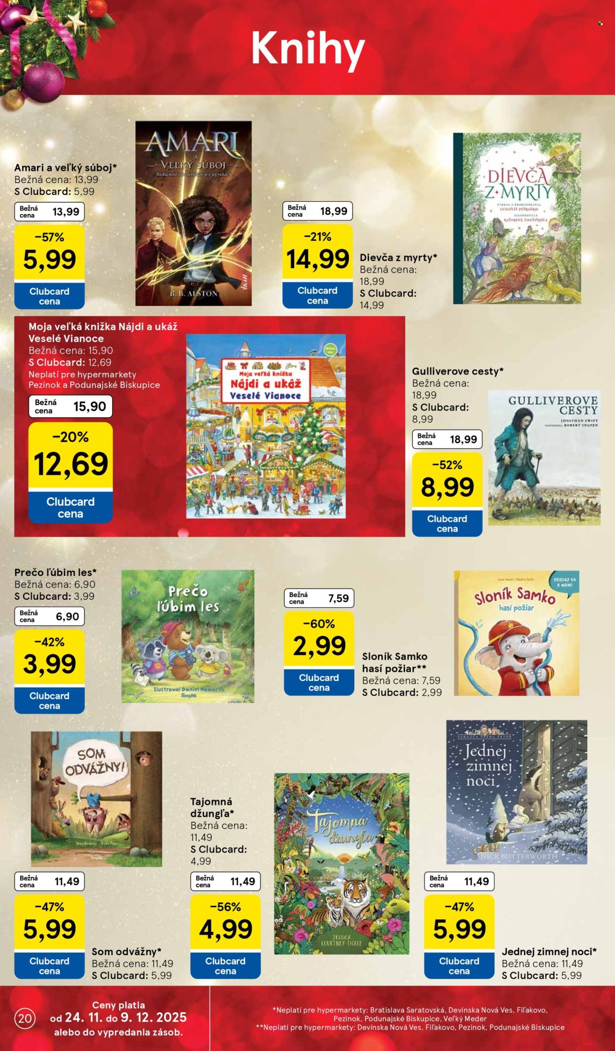 Leták TESCO hypermarket - 24.11.2025 - 26.12.2025. Strana 20