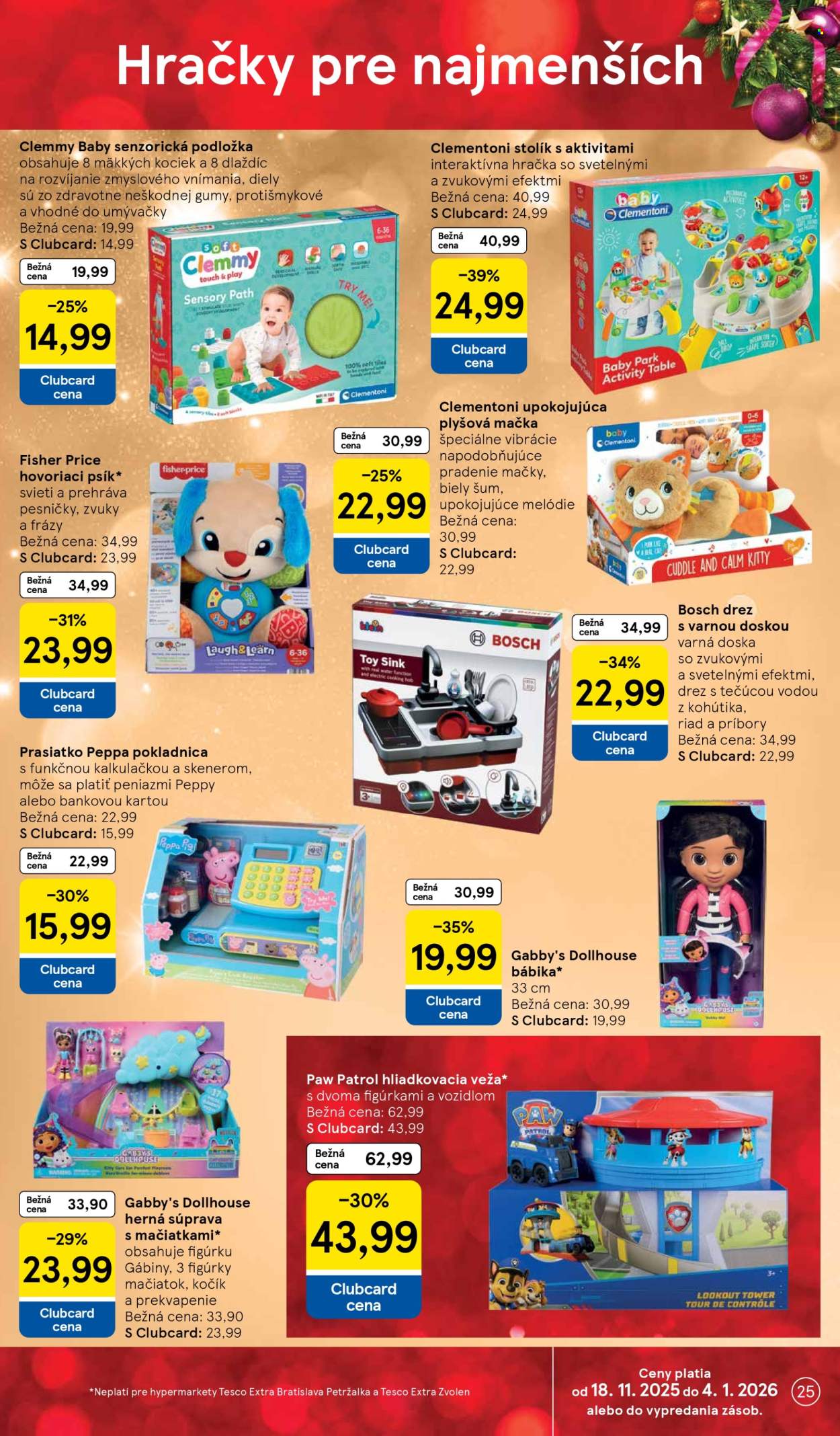 Leták TESCO hypermarket - 24.11.2025 - 26.12.2025. Strana 25